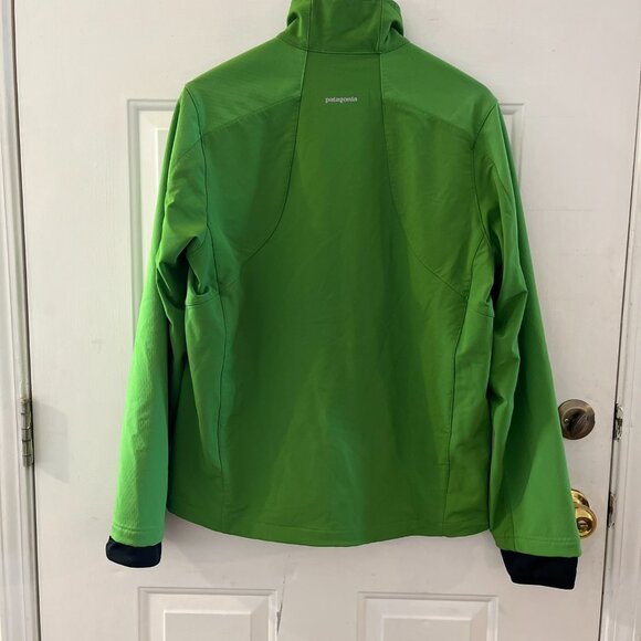 Patagonia Men's Green Outdoor Integral Polartec Soft Shell Jacket Sz Med - Picture 5 of 9